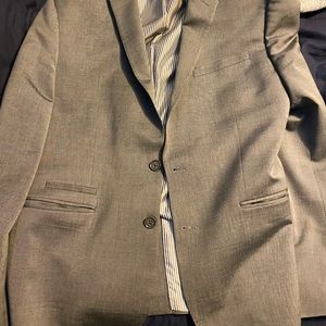 Express light gray suit jacket 40R